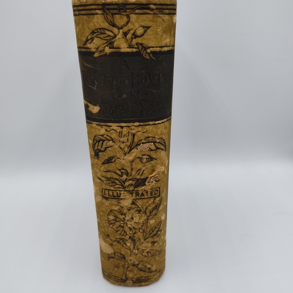 Antique 1898 Tribute of Flowers Book โ Victorian Mourning Keepsake ๐๐ - Picture 3 of 9